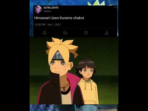 Himawari uses Kurama