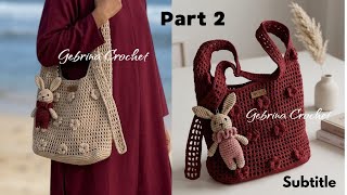 This Knitted Bag Is a Best-Seller‼️, Here's How to Make It... Easy Crochet Flower Tote Bag for Be...