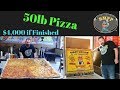 50lb Pizza $4,000 if finished BMPP with Molly Schuyler Geoff Esper Magic Mikey