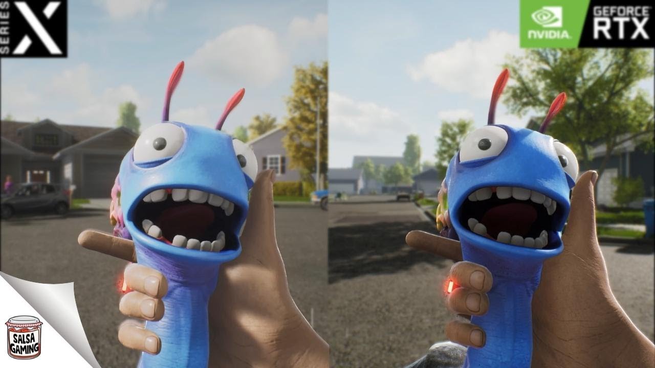 HIGH ON LIFE RTX 3070 vs XBOX SERIES X (PC vs NextGen Graphics
