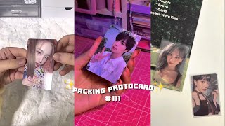 PACKING PHOTOCARD ⌗111 ⭑ BUBBLEMISSO?