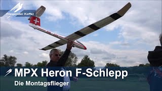 Heron von Multiplex - Erstflug F-Schlepp