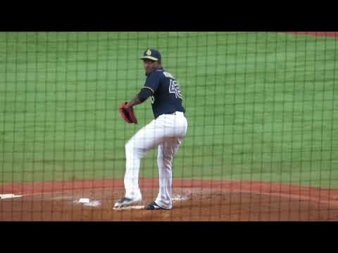 ゴンザレス・ヘルメン投球フォーム