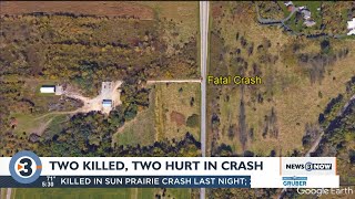 Two people dead, two more injured in Sun Prairie car crash