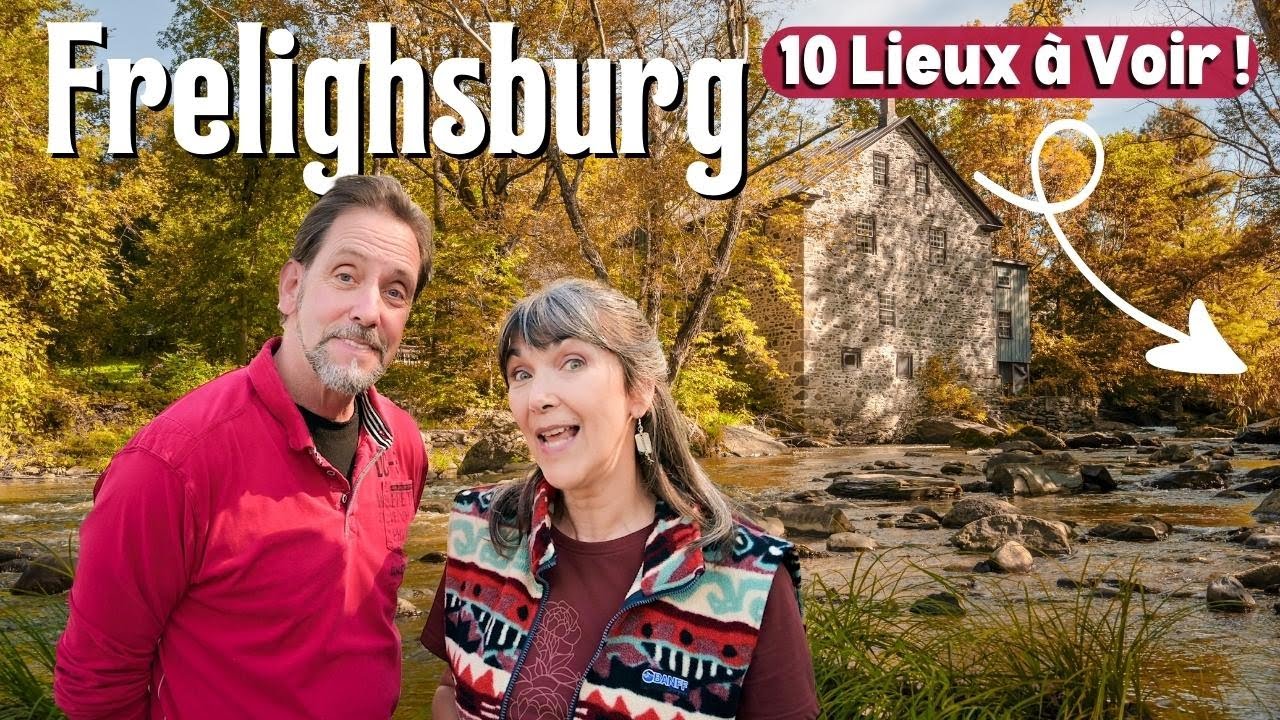 🤩🍁Découvrez l'un des Plus BEAUX Villages du Québec ! (Frelighsburg