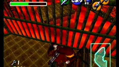 Escape Fire Temple Map Area with Hoverboost