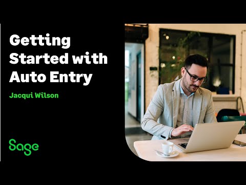 Sage (Ireland):  Getting Started With Auto Entry