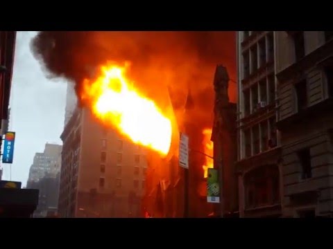 Fire at Serbian Orthodox Cathedral of St. Sava - May 1st 2016