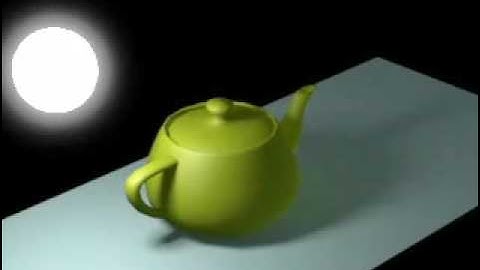 Animated lights without brute force in V-ray