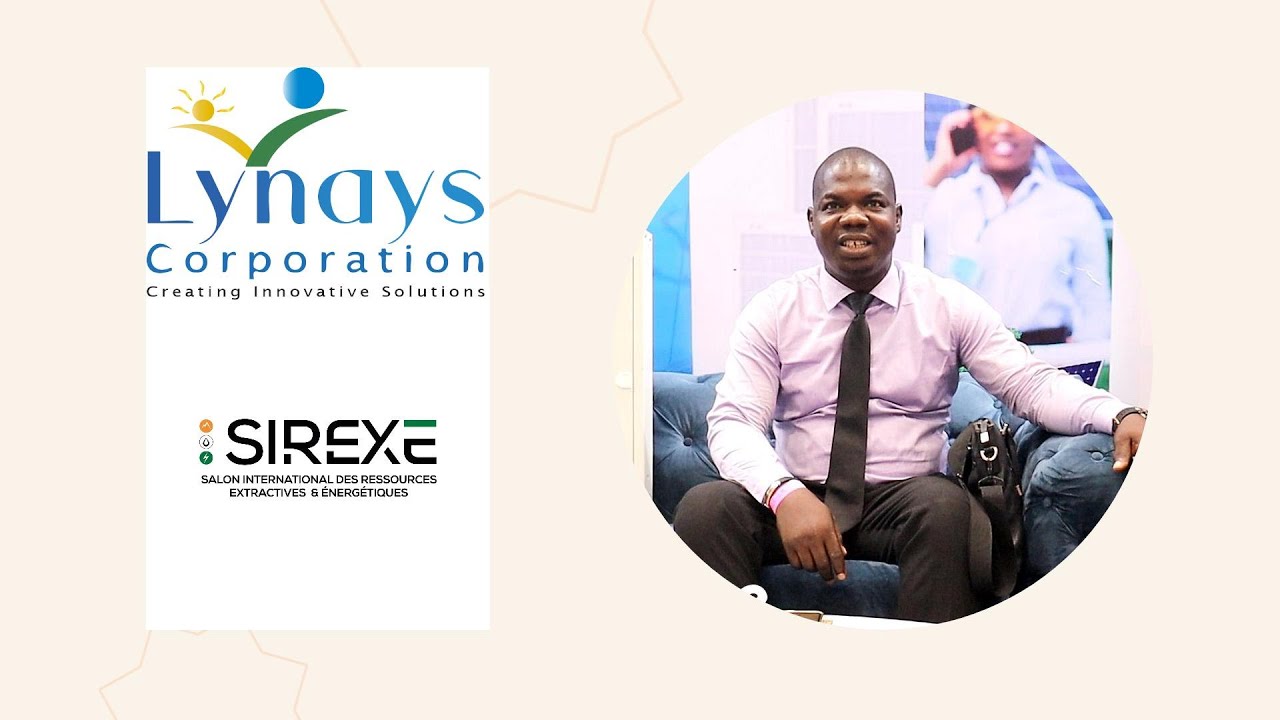 SIREXE2024# M. Kouassi intervenant au Stand de Lynays Corporation