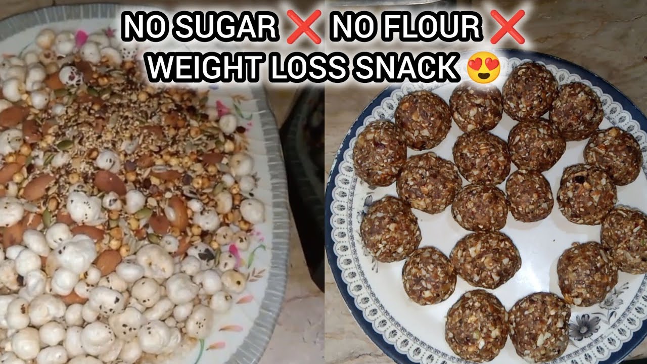 Healthy Snacks for Weight Loss | No Sugar No Flour |  Quick and easy recipe
