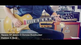 Epiphone Les Paul with Vanson '57 Alnico II Chrome Humbuckers chords