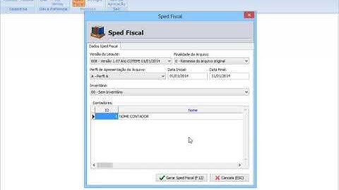 T2Ti ERP 2 0   Lazarus   Sped Fiscal   03 Tour