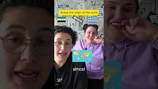 Ancient Greek won this "Guess the origin of the words" 🙌 GRSY 👀 #ancientgreek