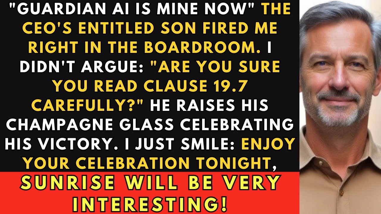 Сын генерального директора забрал мой патент на 4,2 млрд долларов и уволил меня. Поэтому я отозва...