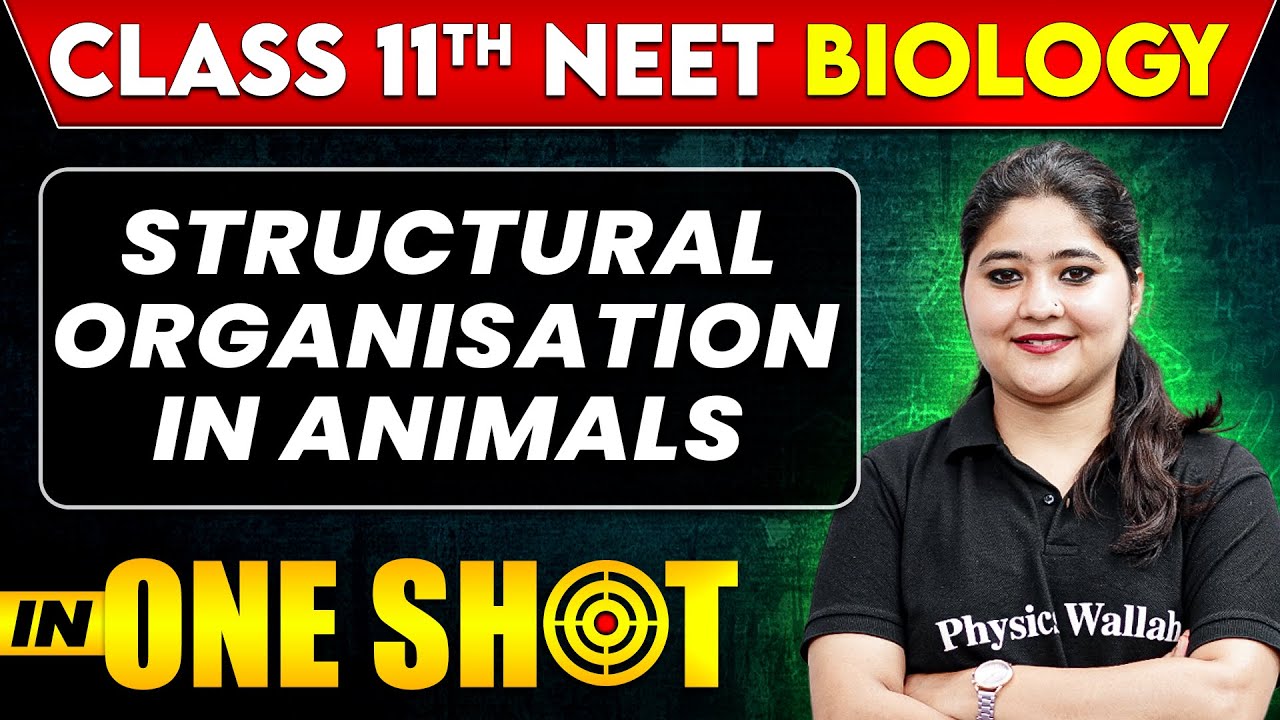 structural-organisation-in-animal-in-one-shot-class-11th-neet