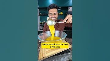 5 minutes Mango Frooti Recipe #frooti #mango