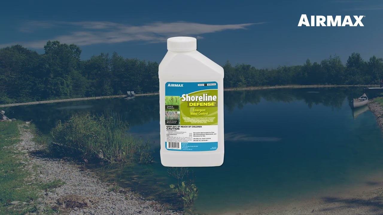 Airmax Shoreline Defense Emergent Weed Control for Cattails