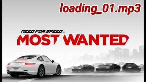 NFS Most Wanted (2012) - Loading Theme