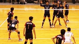 Volleyball Higashiyama high School highlights! [Panasonic Panthers match] Japan men's volleyball.