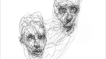 Time-Lapse Drawing Process - Ballpoint Pen On Paper.