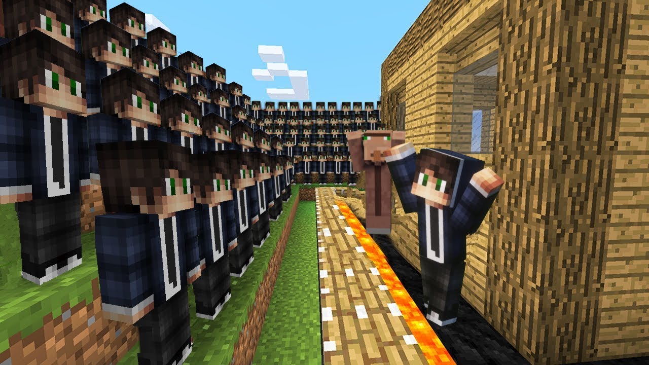 1000 Zlih Rageova Protiv  Sigurnosne Kuće u Minecraftu!!!