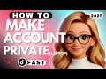 How to Make Your TikTok Account Private on a Laptop