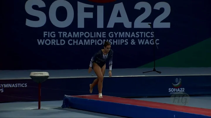 ZORMPA Angeliki Anna (GRE) W - 2022 Trampoline Wor...