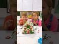 Kids learn how to decorate Gingerbread house - Fun story with uncle