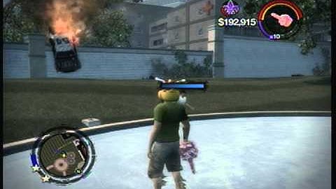 Saints Row 2 - fun with cheats