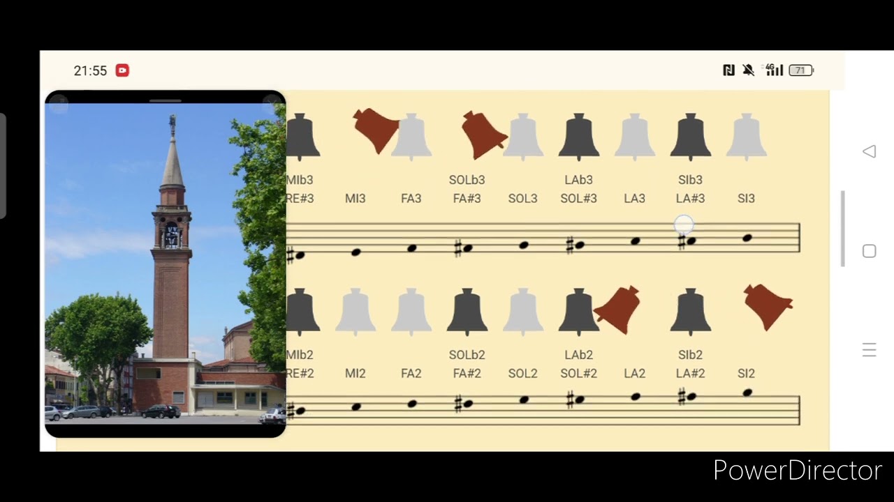 Simulatore di campane a Slancio - Campanologia.Org - Le campane di San Donà Di Piave (VE)