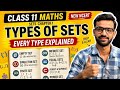 Types of Sets Class 11 Maths 🔥 | Easy Explanation | CBSE 2026