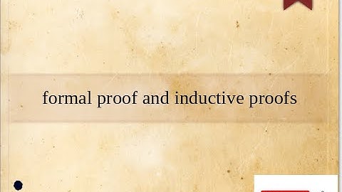 Introduction to formal proof and inductive proofs | TOC Malayalam
