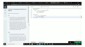 Hackerrank Python Certification Solutions | Python String Representaion using class