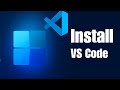 How Install Visual Studio Code on Windows 11 (VS Code)