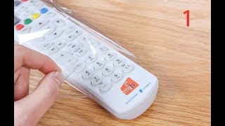 Waterproof TV &amp; Air con Remote Control Cover Heat Shrink Film Protector from Aliexpress