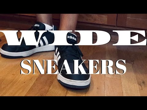 Shoes For Wide Feet | Adidas men’s sneakers | Adidas hoops 2.0