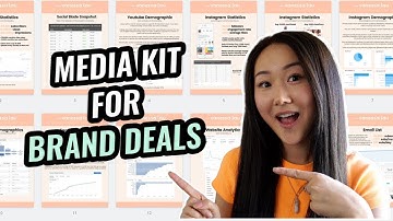 How to Create a Media Kit (GET MORE BRAND DEALS!)