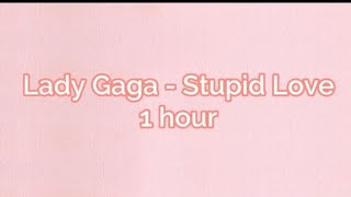 Lady Gaga - Stupid Love 1 hour