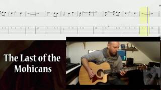 Video Tab : The last of the Mohicans chords