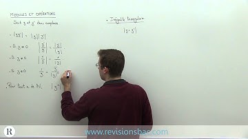 [RévisionsBac.com] - Propriétés : modules et opérations