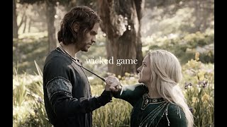 galadriel \& halbrand | wicked game