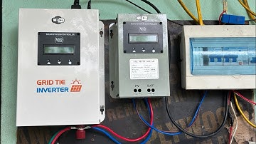 Đấu nối hoà lưới bám tải và sạc MPPT