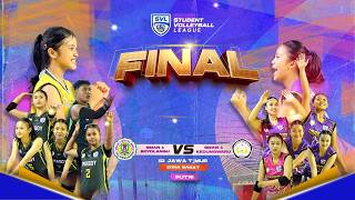 🔴FINAL | SMAN 1 BOYOLANGU vs SMAN 1 KEDUNGWARU |Putri - Student Volleyball League Zona Barat