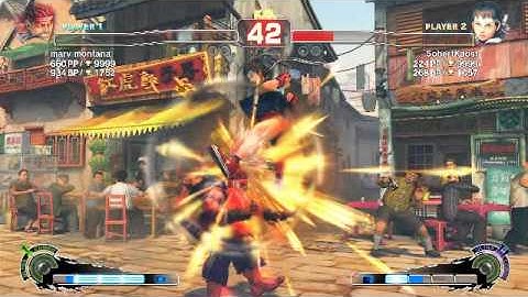 Ultra Street Fighter IV battle: Evil Ryu vs Sakura