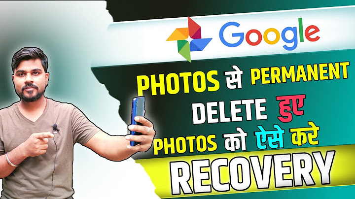 Can you recover deleted photos on google photos