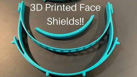 3D Printed Face Shield parts. How you can help!