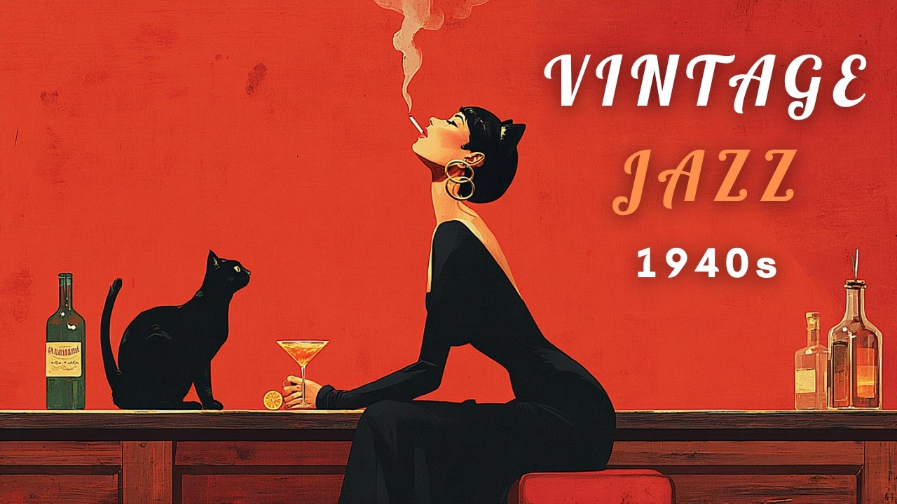 1940's Vintage Jazz Playlist - Lacquer and wood remember every vibration. | MEOW JAZZ