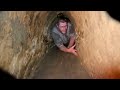 7 foot guy inside Claustrophobic 100m Vietnam War Tunnels! Part15