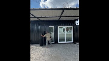 Container Home Storm Shutters